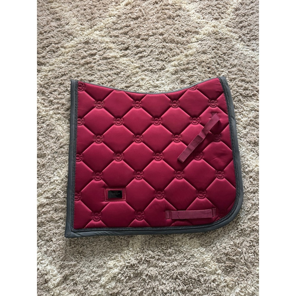 Equestrian Stockholm Dressage Saddle Pad Wild Rose Horse Tack